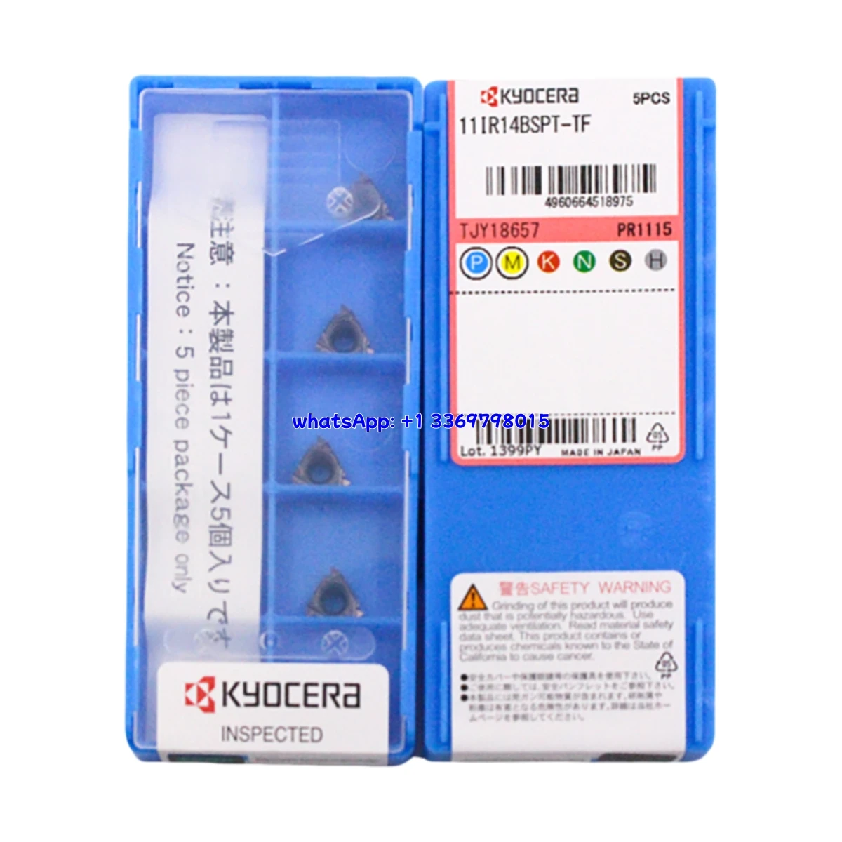 Оригинальная резьбовая вставка 11IR 11IR1.0 1.25 1.5 1.75ISO 14BSPT 19BSPT-TF TQ PR1115 PR1535