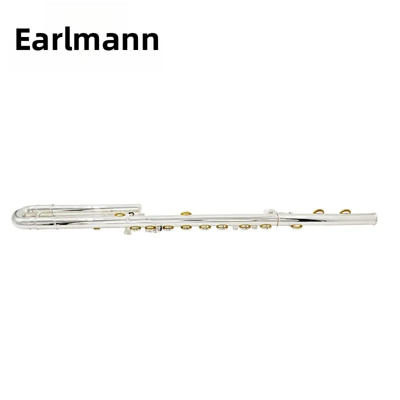 Ehrman Bass Flute YFL-8867 C Tuned White Copper Body China Ensemble Bass Instrument