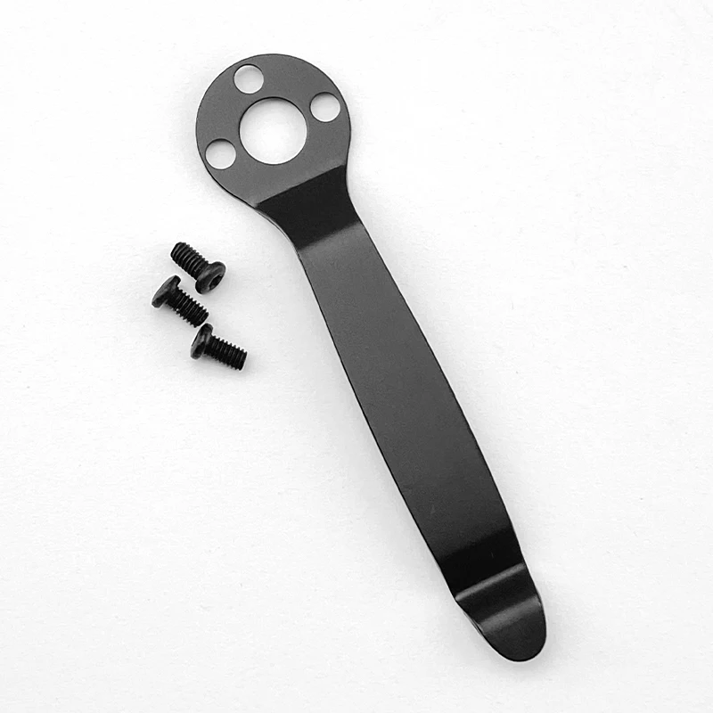 Clip posteriore in acciaio inossidabile da 1 pezzo per coltello da tasca pieghevole fai-da-te Clip posteriore per coltello pieghevole personalizzato Supporto per clip posteriore Accessori fai da te