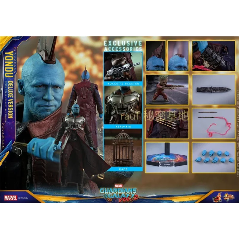 

Hottoys 1/6 HT MMS436 стражи галактики 2 Yondu Blue Dad Deluxe Edition экшн-фигурка модель хобби Коллекция
