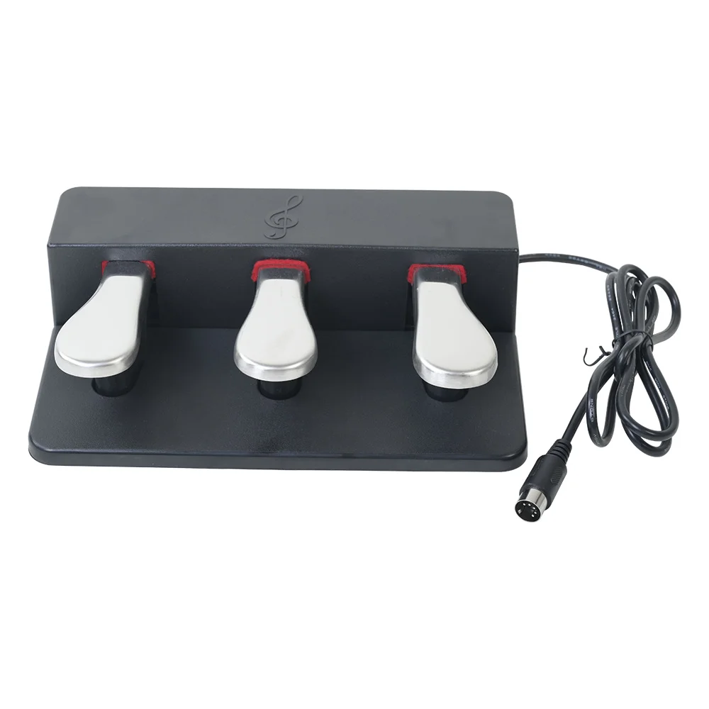 Wholesale Musical Instrument Accessories Keyboard 3 Sustain Pedal For Electric Piano