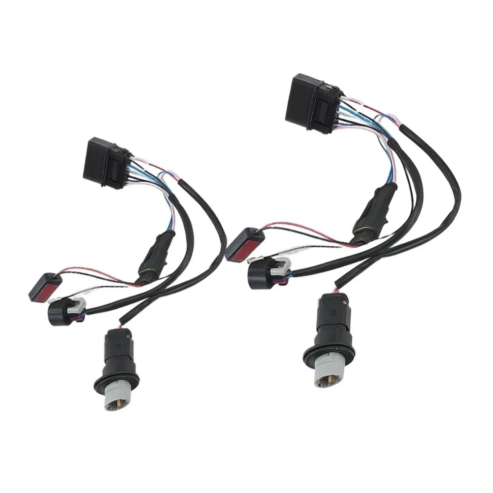 2pcs 810003 Wiring Harness Adapter For Ram 1500 2500 3500 Gas 2013-2018 Conversion Kit Electrical Connector