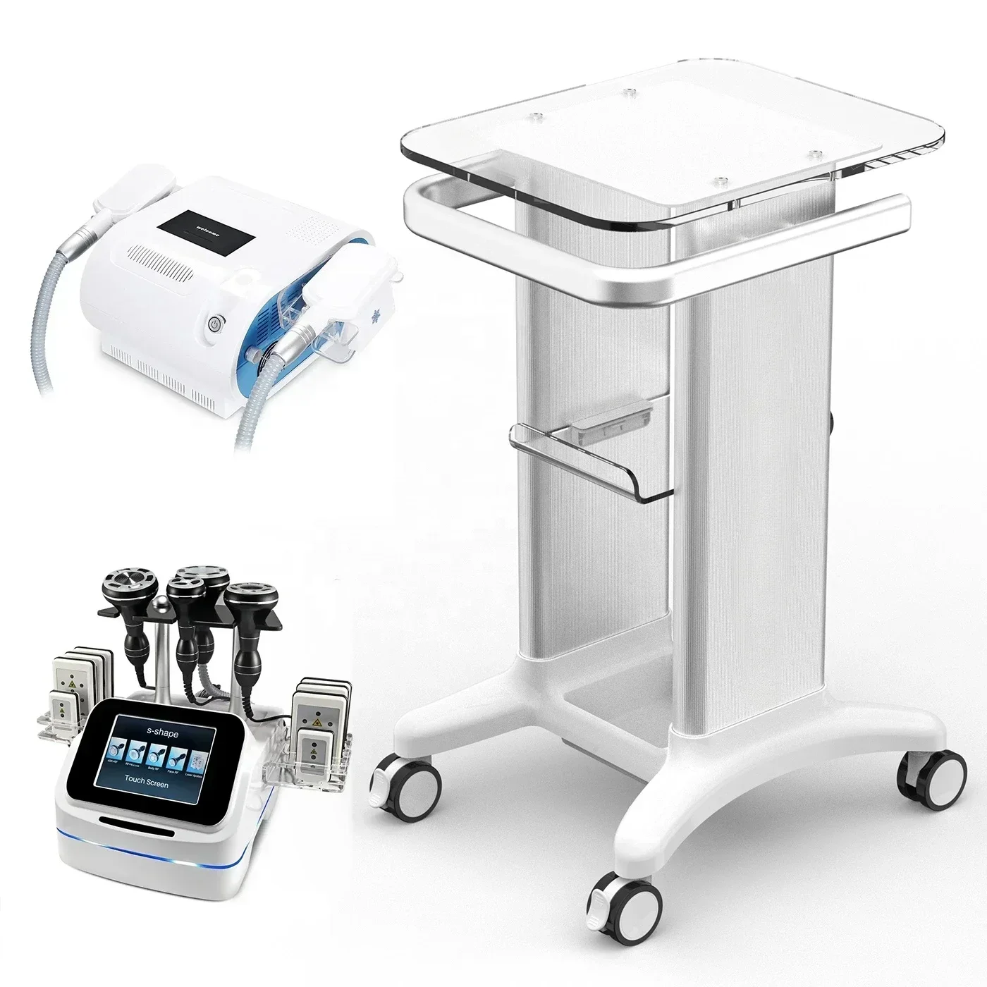 سعر الجملة: عربة اليد الماسح الضوئي بالموجات فوق الصوتية لعيادة الأسنان المصممة حديثًا، عربة اليد الماسح الضوئي عن طريق الفم بأربع عجلات، الأكثر مبيعًا، الساخن se #6