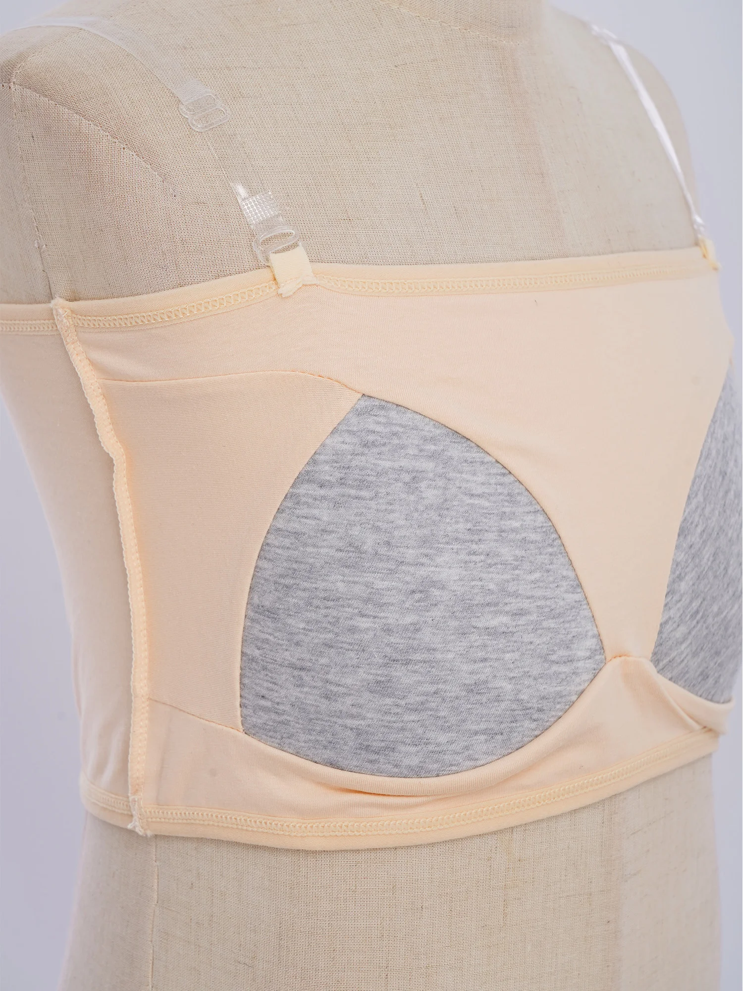 Kids Girls Strapless Padded Tube Top Puberty Underwear Vest Teens Pull-On Vest with Shoulder Straps for Sports Casual Daily Life
