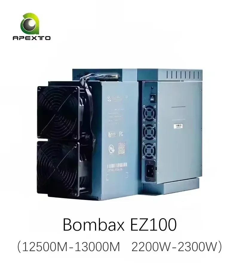 

FAST SELLING Bombax EZ100 12500M-13000M 2200W-2300W ETC Ethereum Classic Miner
