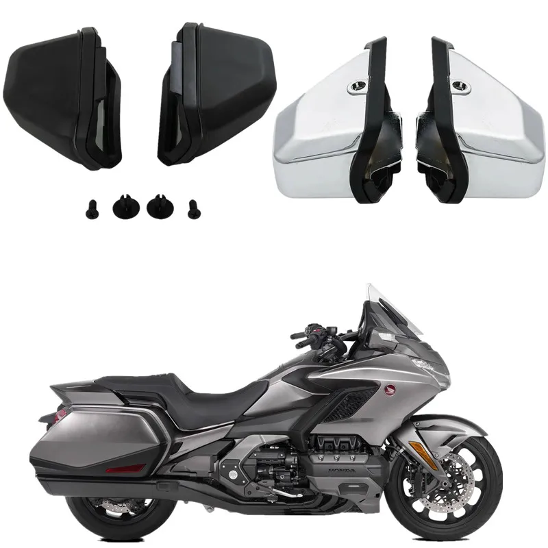 

For Honda Goldwing GL1800 GL1800B 2018-2020 Motorcycle Rear Saddlebag Guard Covers Protector moto Accessories