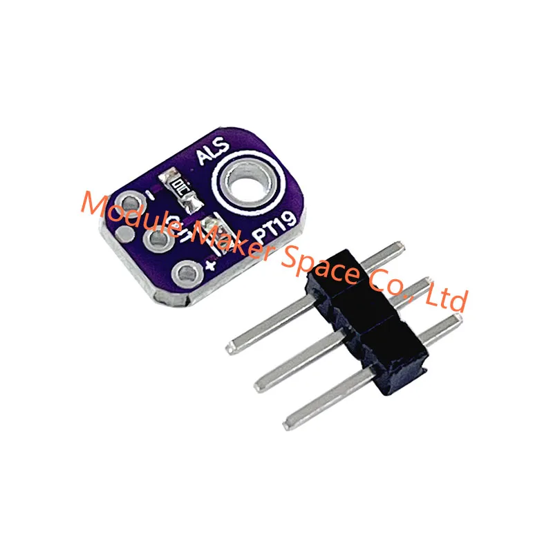 1/5/10pcs ALS-PT19 Analog Light Sensor with UVB/UVA Spectral Response, 2.5V-5.5V Operating Voltage for UV Detection