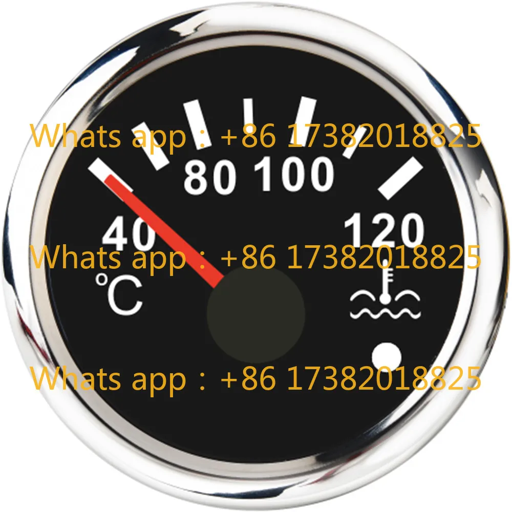52Mm modified water temperature strap high temperature , direct thermometer 9-32V general instrument