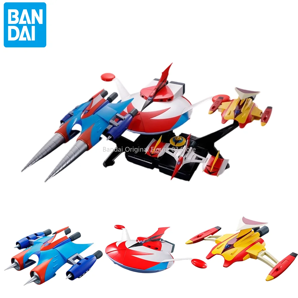 

Bandai Genuine SOUL OF CHOGOKIN GX-76X3 GRENDIZER D.C. SPAZER FULL SET UFO Anime Action Figure Model Toys Gift Ornament Children