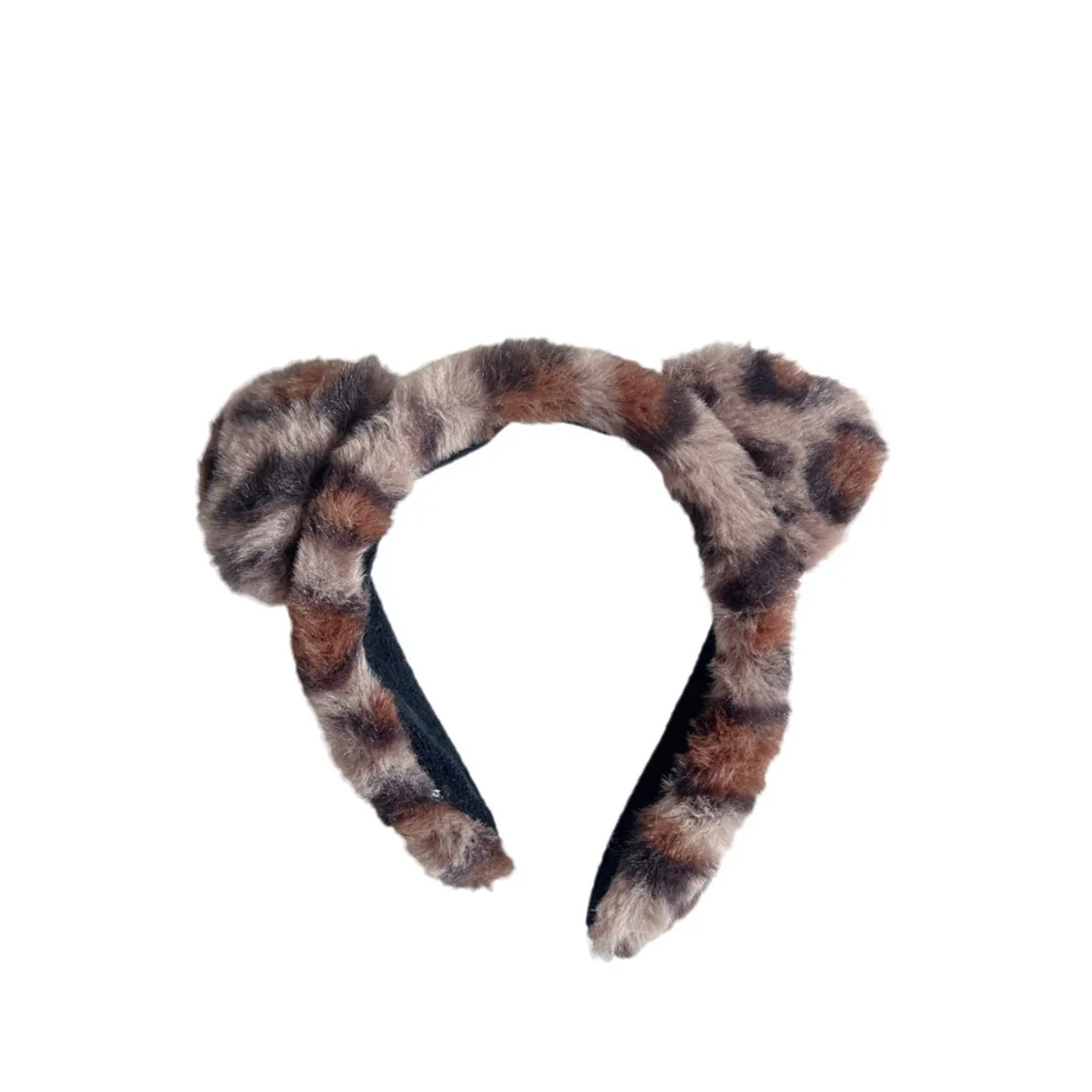 Leopard Cat Ears Plush Headband Hair Hoops Cute Festival Accessories Fashion By Clips Ribbon for Hair Hair Hoop