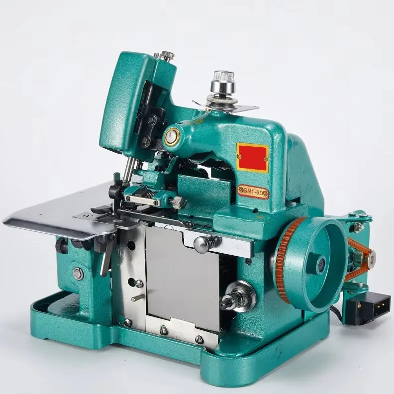 Overlock Sewing Machine Industrial Electric Double  Automatic Motor Mini Portable Household ABS Material Hot Sale