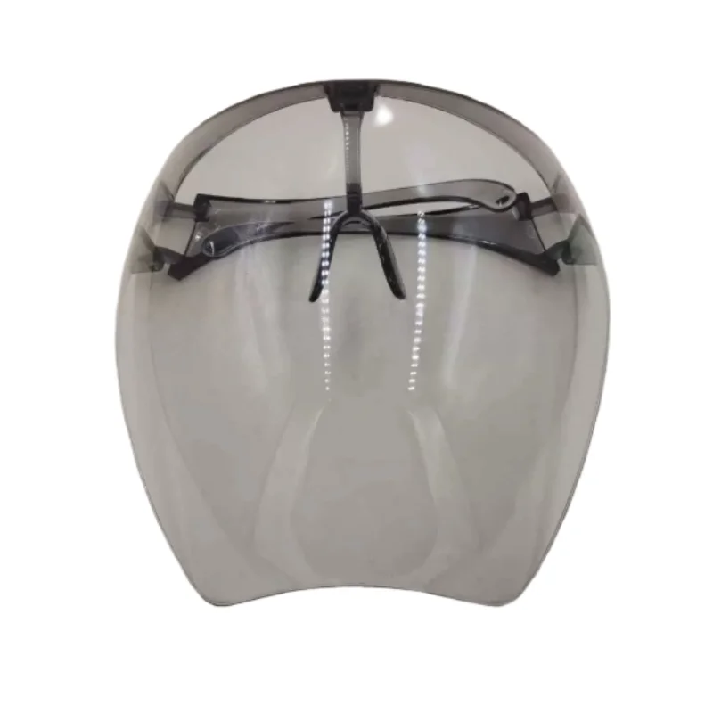 Protective Face Mask Full Face Safety Sunglasses Protective Face Mask Sunglasses Transparent Anti Fog and Anti Splash