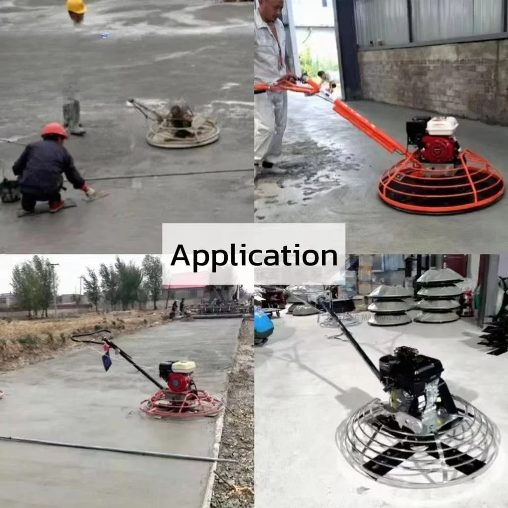 5.5hp/6.5hp/7.5hp Concrete Power Trowel Machine Remote Trowel Precision Machined Concrete Helicopter Power Trowel Machine