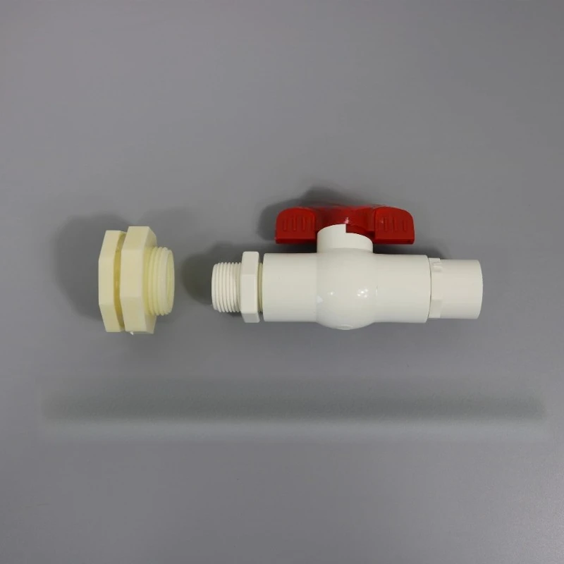 

Perforated drain valve Fish tank Strong drain pipe fittings kit Plastic water tank