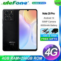 Ulefone Note 20 Pro,4ГБ+128ГБ/256ГБ,6000mAh,Unisoc T606,6.75\