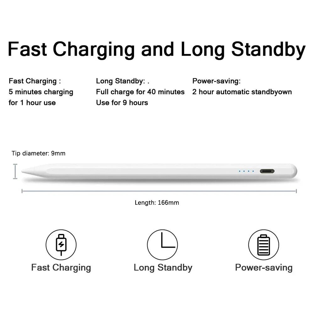 Buy 2 Pieces Get 2% Off Stylus Pens For Samsung Galaxy Tab A9 A9+ S9FE S9+S8+S7+S7FE S6lite A7 A8 A7lite Rechargeable Tilt Sens