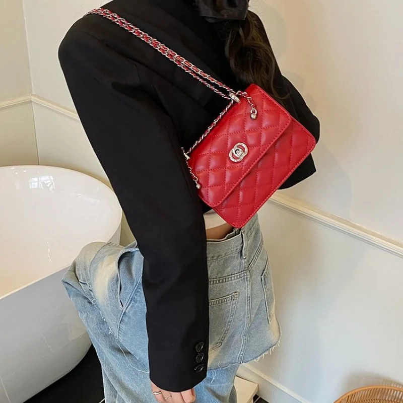 Sac à main Chic en cuir pour femmes, marque de luxe, sac à bandoulière, sacoche à bandoulière, fourre-tout de styliste célèbre, élégant et classique