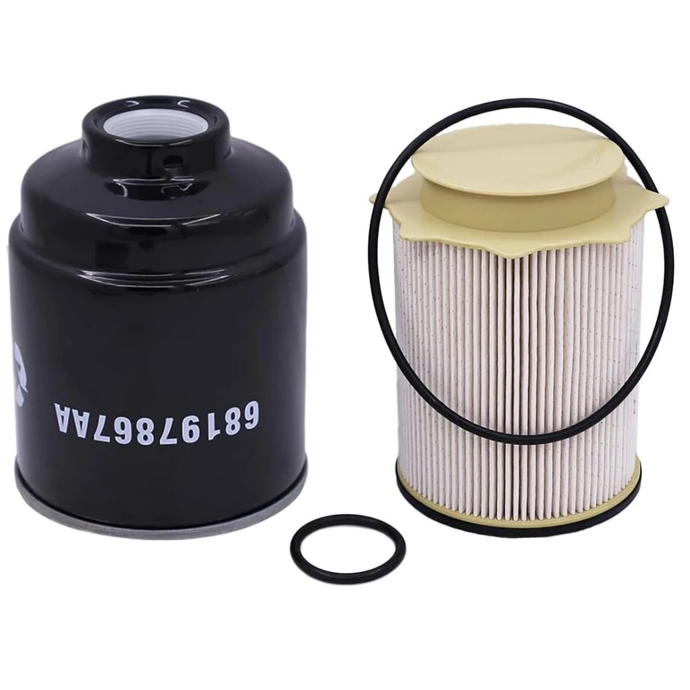 

Fuel Filter Water Separator Set 6.7L Cummins Replacement for 2013-2018 Dodge Ram 2500 3500 4500 5500 6.7L Cummins Turbo Diesel