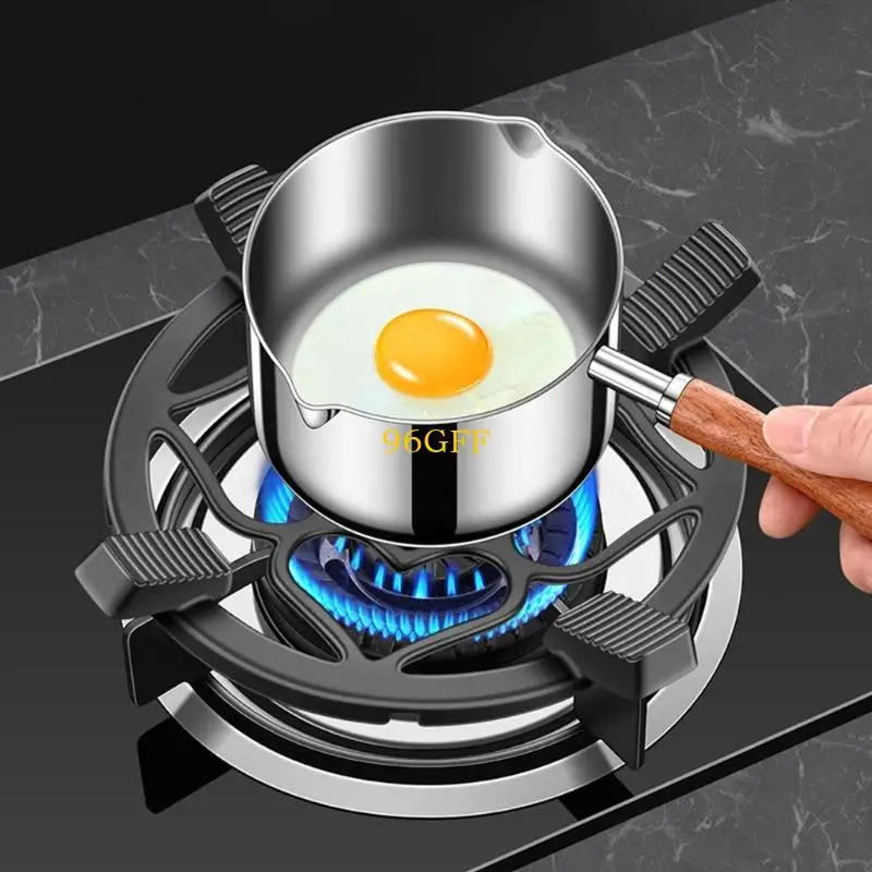96GF استبدال موقد الغاز قوس الحديد الزهر غاز موقد محول محول المنزل مقاومة للحرارة ملحقات طهي آمنة