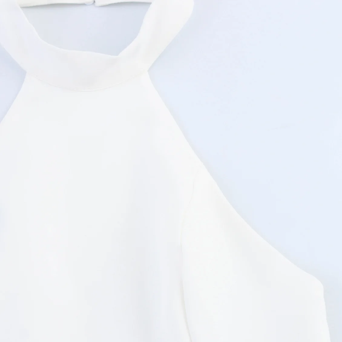 Faionable printemps nouveau femme Dr JNLEAOG Ne t-shirt suspendu décoration florale dimensionnelle taille haute fibre de Polyester Dr