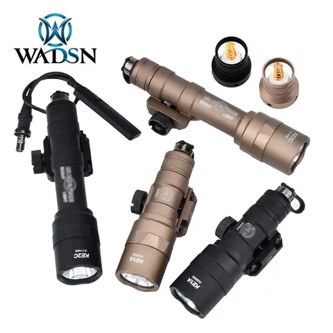 WADSN Airsoft Surefir M300C M300B Mini Scout Light M600U Weapon1 Light Rifle AR15 HK416 M4 Hunting LED Flashlight Lanterna torch