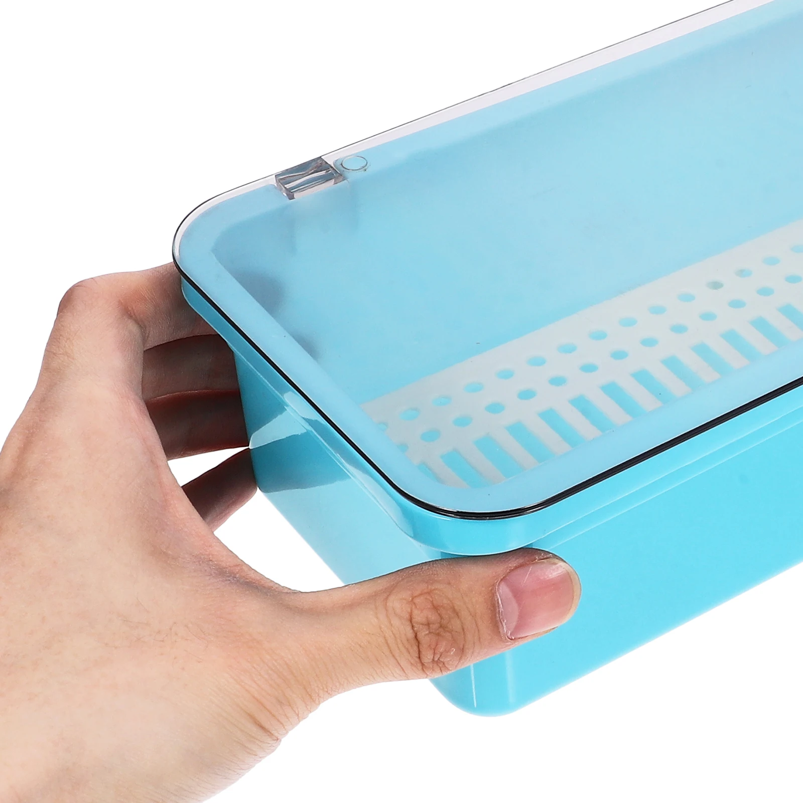

Chopstick Holder Cutlery Drying Rack Kitchen Utensil Storage Box Plastic Container for Forks Knives Drainer Basket