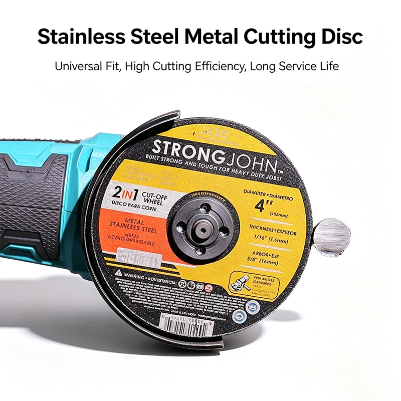 2Pcs Resin Cut‑Off Wheel 105mm 107mm For Metal Stainless Steel Cutting Grinding Disc Tool Parts