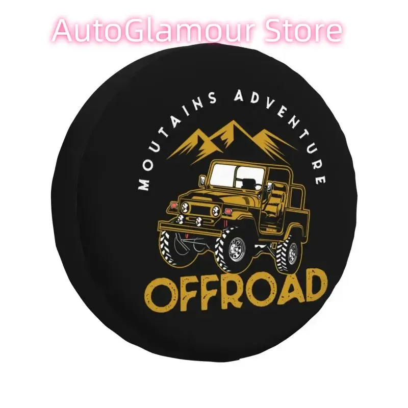 Offroad Truck Adventure Travel Spare Tire Cover for Jeep Honda SUV RV 4x4 Car Wheel Protectors Accessories 14