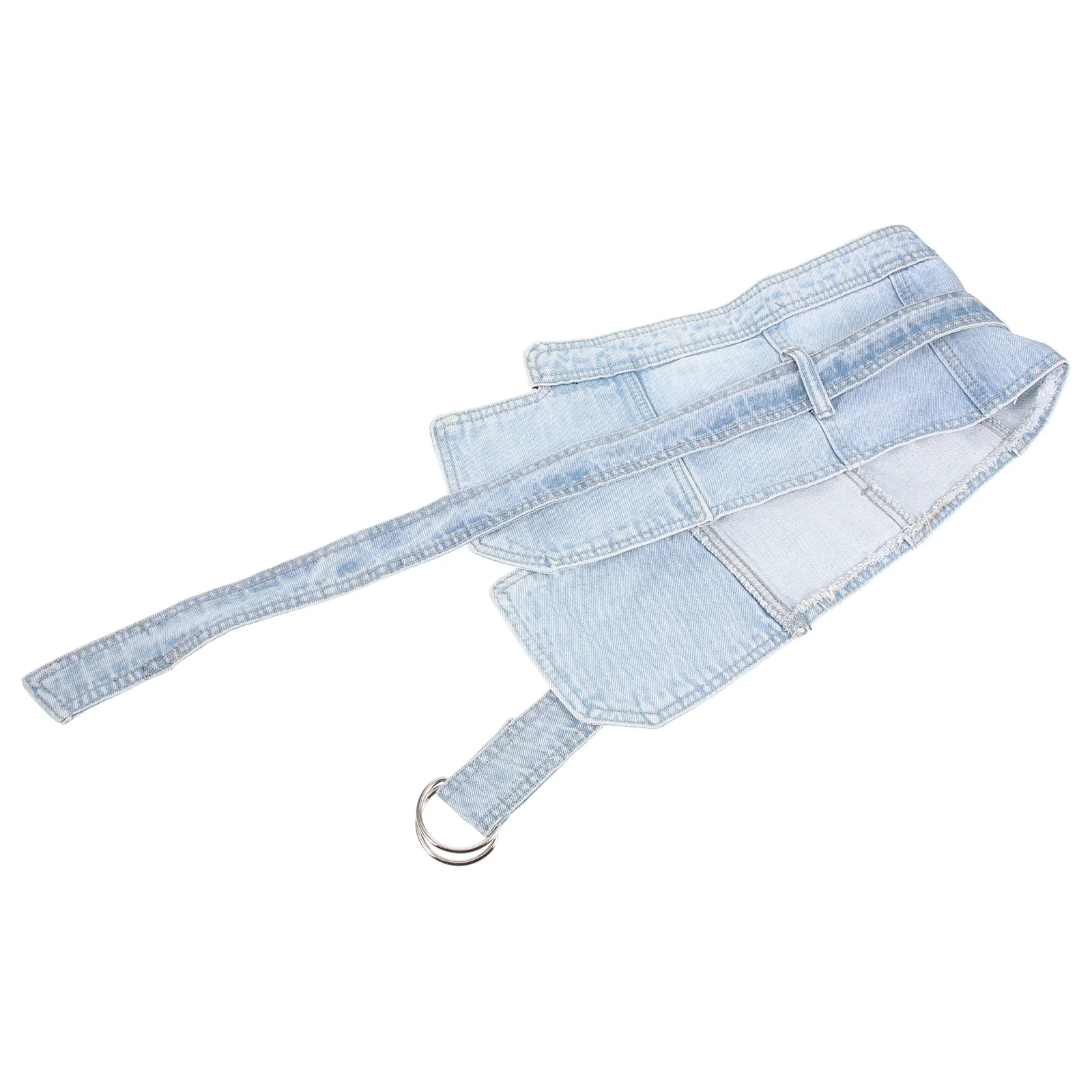 الدنيم حزام الخصر المرأة عالية واسعة مشد حزام السرج لفستان ملابس الزفاف الدنيم حزام الخصر فستان التبعي