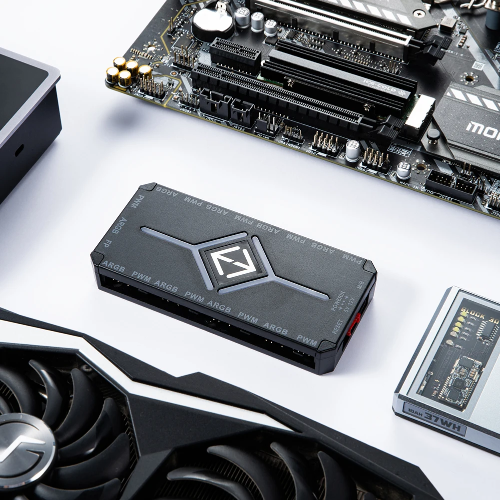 Магнитный всасывающий концентратор PWM с дистанционным управлением, устройство 3 в 1 с 1 до 9 портами, 4-контактный, для компьютеров