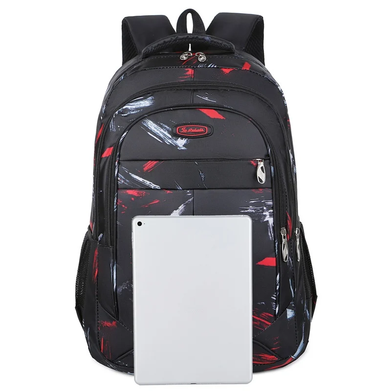 2023 New Boys Fashion Backpack Large Capacity Leisure Travel Bag College Student Bag Can Be Used As Laptop Bag Schoolbag