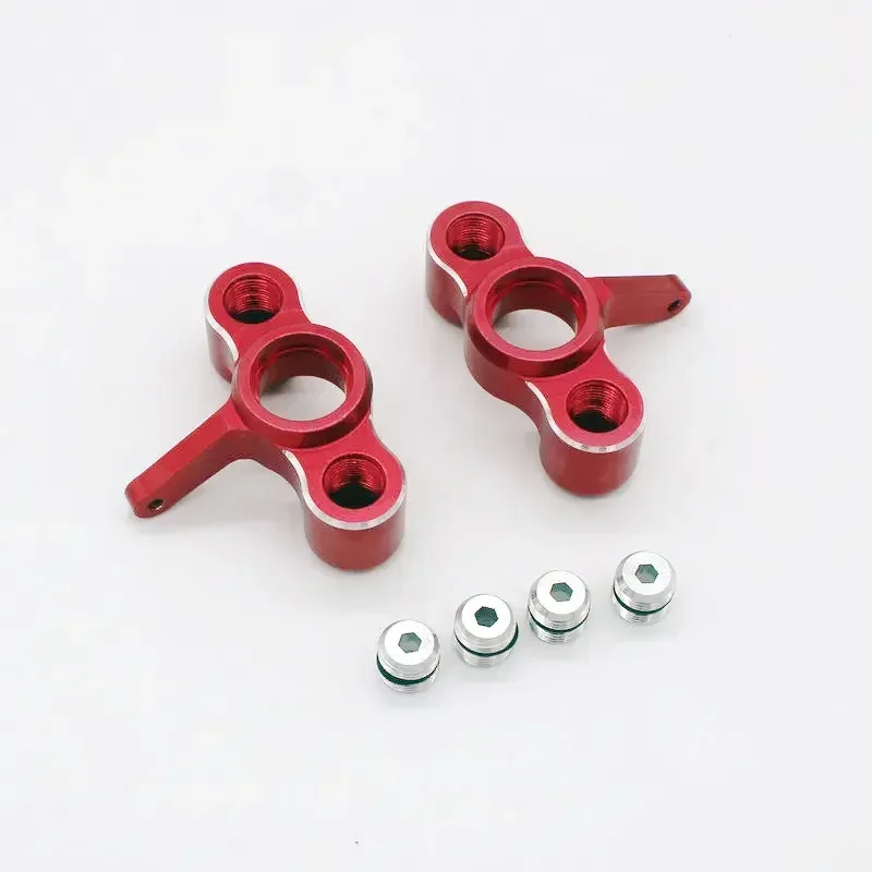 Accesorios de Metal PO copa de dirección, accesorios asiento voladizo, accesorios placa de código de brazo inferior, torre de choque delantera y trasera para JLB 1/10 RC