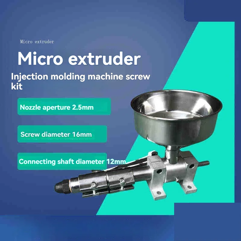 Screw Material Extruder Small Desktop Single Screw Plastic Extrude Machine Small Single Screw Extruding Machine