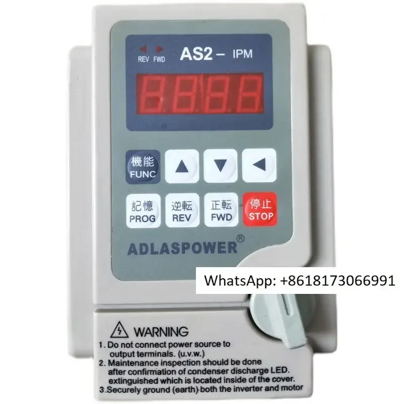 Original Inverter AS2-107 0.75KW 220V AS2-IPM, 1pcs