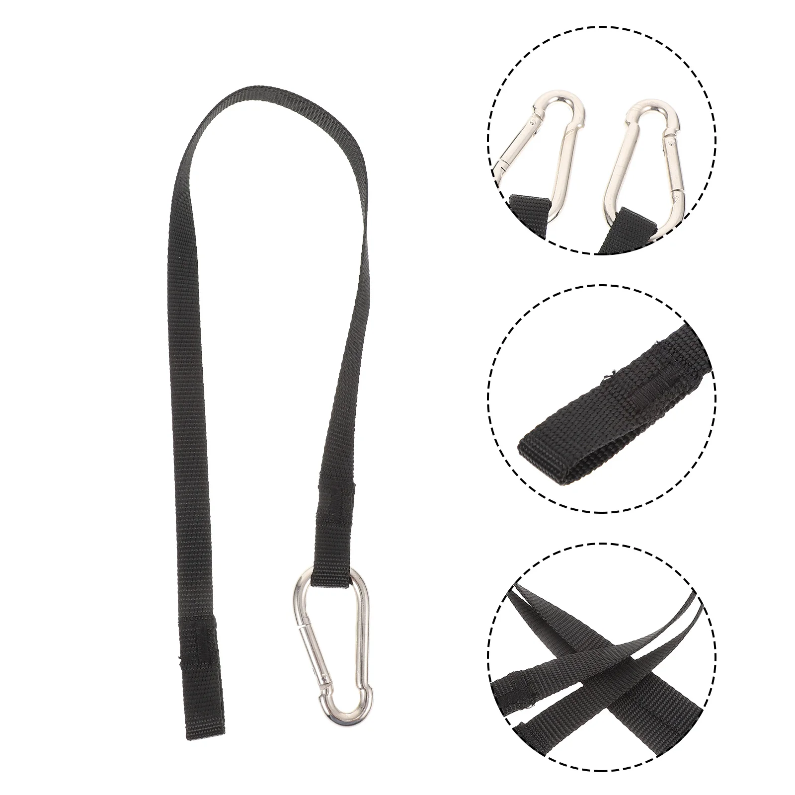 

2 Pcs Gym Extension Belt Handle Handles Attachment Rope Cable Nylon Pull Down Extention Cord Heavy Duty Triceps