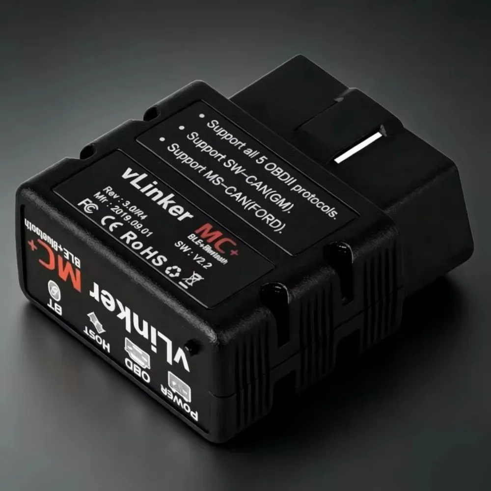 4.0 Bluetooth Automotive Diagnostic Instrument OBD2 VLINKER MC+V2.2 Original Version BLE OBD 2 Auto Wifi Car Diagnostic Tools