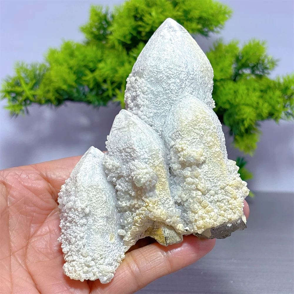 Mongolia Candle With Fluorite Specimen Natural Crystal Home Garden Decoration Room decor Luck Quartz Stone Healing Energy Love
