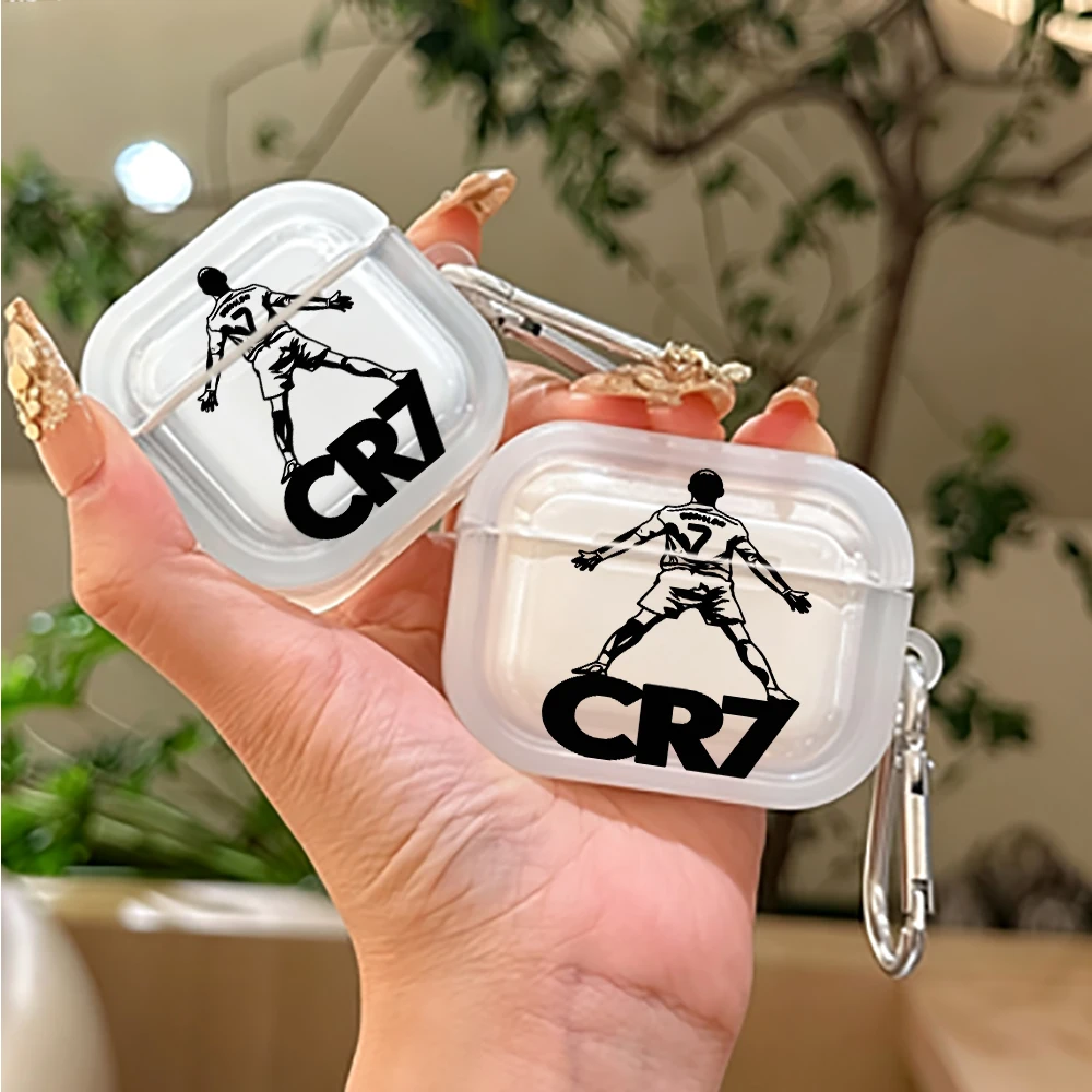Cool Football Fan Number 7 Shockproof Earbud Cover for AirPods 4/3/2/1 Earphone Case For AirPods Pro/Pro2/Pro3 Protective Cover