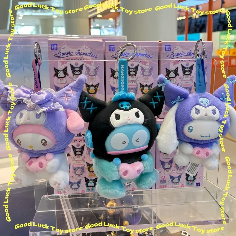 ของแท้ ซานริโอ คุโรมิ ปาร์ตี้ ซีรีส์ กล่องสุ่ม ตุ๊กตาไวนิล จี้ห้อยน่ารัก ของสะสม ตกแต่งโต๊ะทำงาน แฟชั่นอินเทรนด์ ของขวัญสำหรับสาวๆ