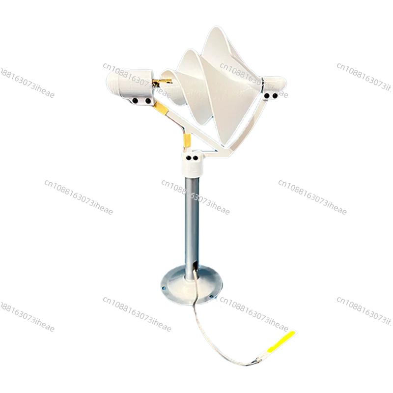 

Mini Spiral Wind Turbine Kit - Archimedes Rose Model, Breeze Start Science Experiment Power LED Light