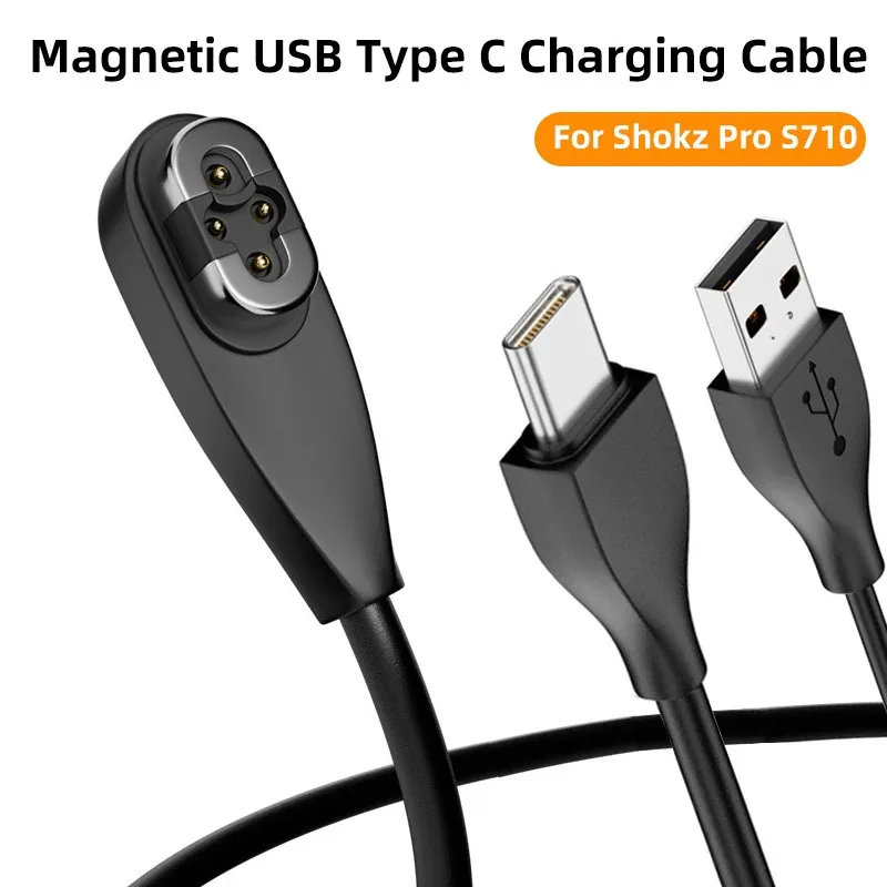 

Magnetic USB Type C Charging Cable Cord for Shokz Pro S710 USB Fast Charging