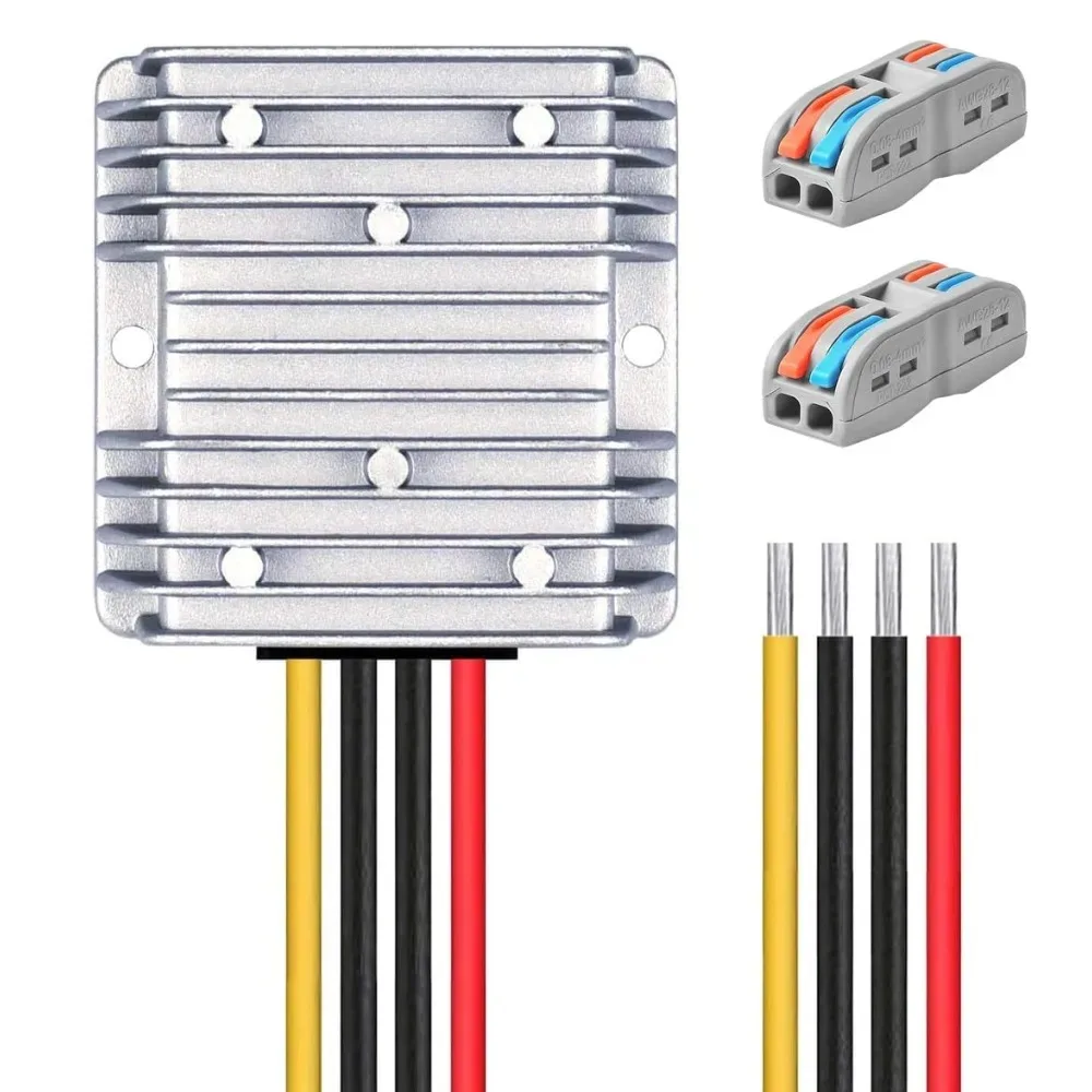 DC/DC Converter 12V Step Up to 19V 5A 95W Voltage Regulator Power Adapter Voltage Booster Power Supply Module Boost Transformer