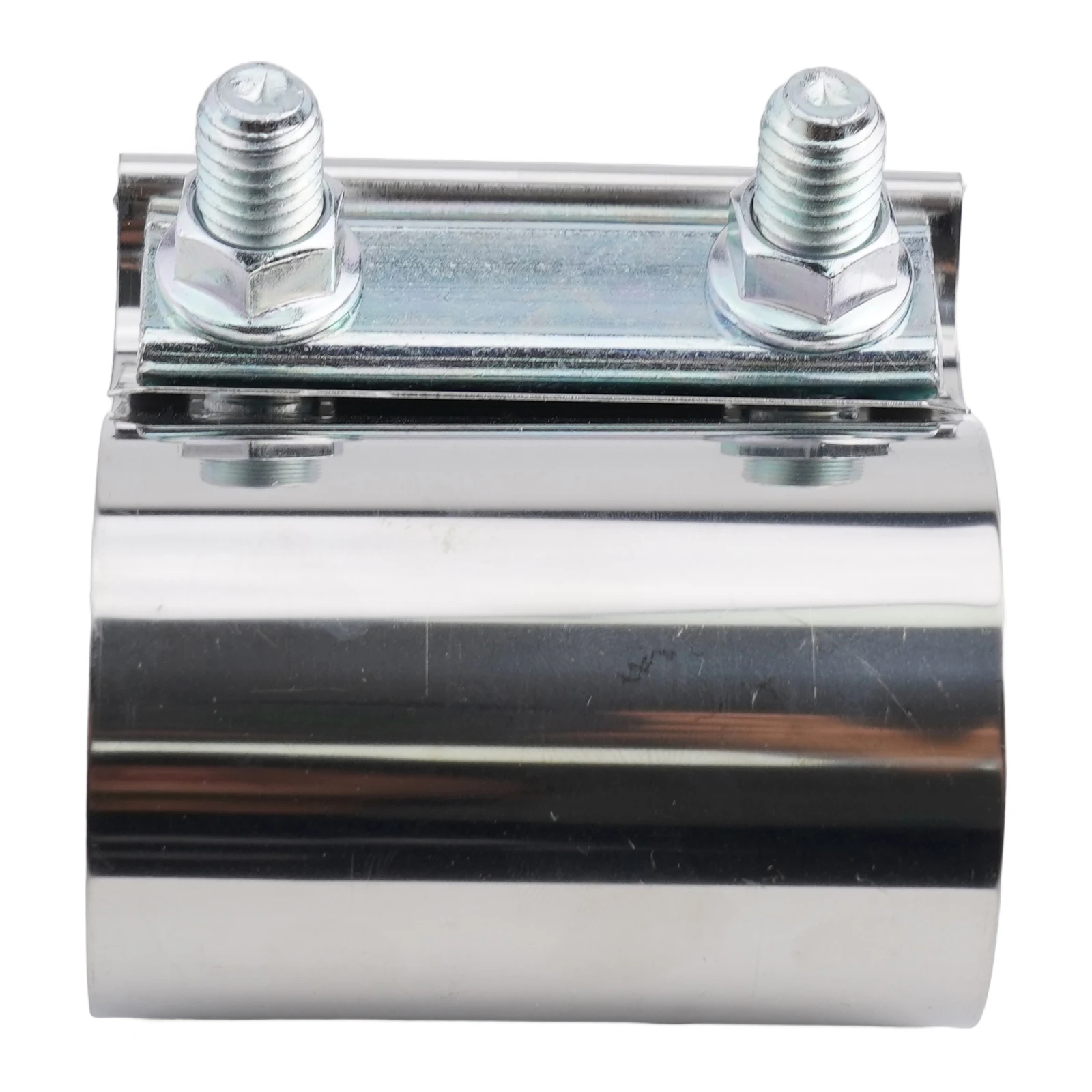 สแตนเลสสตีลท่อไอเสียแบบปรับได้ Connector Sleeve Clamp สําหรับการเชื่อมต่อท่อไอเสียรถยนต์พร้อมขนาดที่ปรับแต่งได้