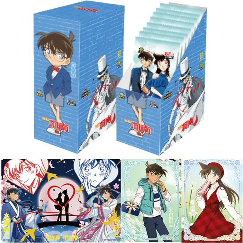 

Japanese Anime Detective Conan Card Kudou Shinichi Mouri Ran Kuroba Kaito Rare Character Collection Card Kids Toy Halloween Gift