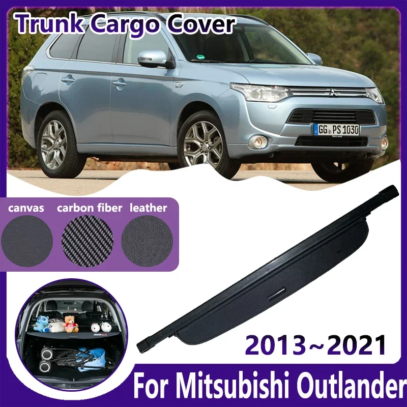 

Car Trunk Curtain for Mitsubishi Outlander Electric Tailgate 2013 2014~2021 Accessories Retractable Cargo Cover Privacy Luggage