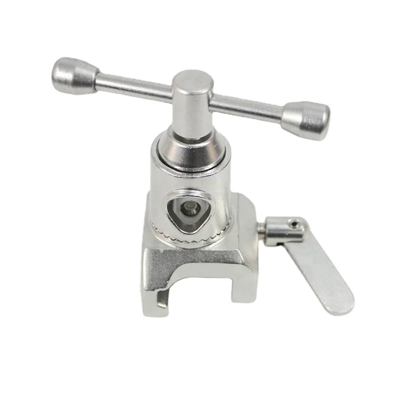 Braçadeira para Mesa de Operação Braçadeira de Trilho Lateral Braçadeira de Ajuste Radial Braçadeiras de Fixação para Trilhos Laterais da Tabela de Operação