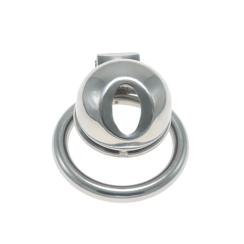 Metal Chastity Cage Stainless Steel Chastity Cage BDSM Anti-shedding Restraint Control Cock Ring Erotic Sex Toys For Men Gay - view 2