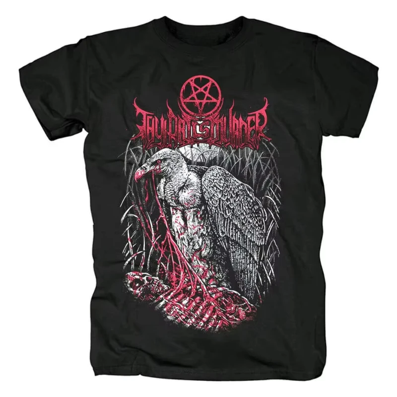 Camiseta de manga corta para hombre, camisetas de algodón, banda de Rock de Metal de Hip Hop, camisetas de Thy Art Is Murder, camiseta de verano de alta calidad de gran tamaño