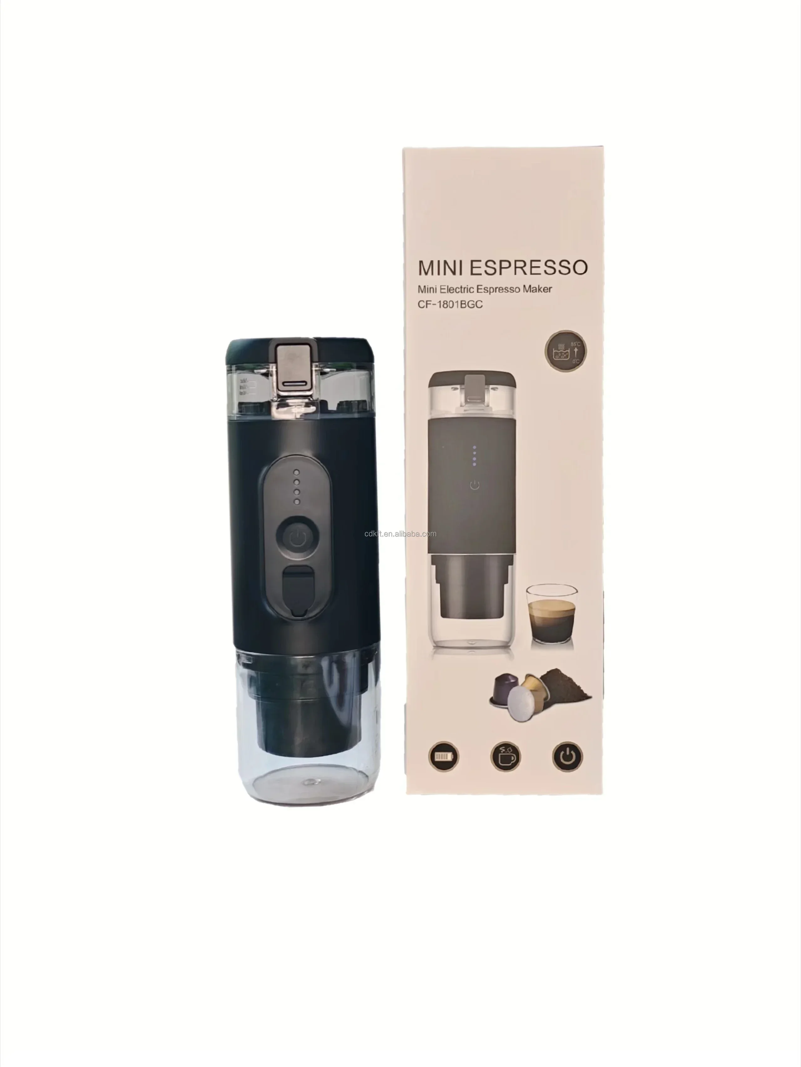 Mini Espresso Coffee Machine, Portable Coffee Maker Easy To Carry, Travel Rechargeable Coffee Cup with Ultra-fast Heating Time