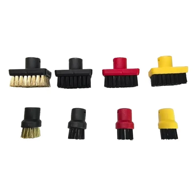 INLIG - Pour nettoyeur vapeur Karcher SC1 SC2 SC3 SC4 SC5 SC7 - Pièce de rechange - Brosse à embout - Élimination des taches tenaces - Ensemble de petites brosses en T